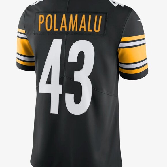 Men's Pittsburgh Steelers Jersey (Troy Polamalu) - Picture 2 of 7